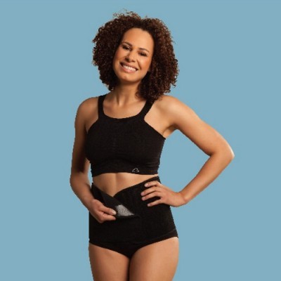 Faixa pós-parto algodão orgânico Carriwell Belly Binder