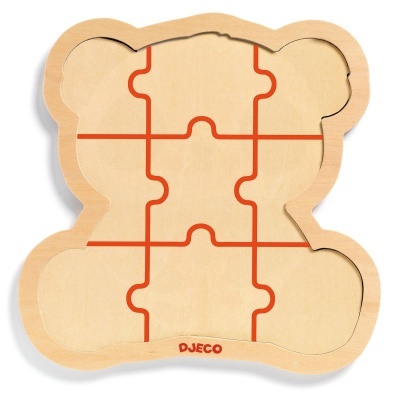 Puzzle madeira Djeco Puzzlo Panda