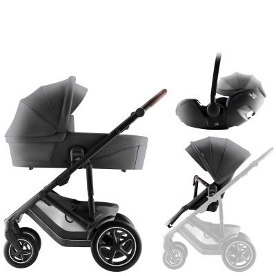 Conjunto passeio trio Britax Römer Smile 5Z Comfort Set Travel System