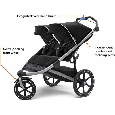 Carro bebé Thule Urban Glide 2 Double Baby Stroller