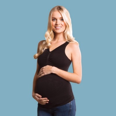 Top De Gravidez Carriwell Seamless Maternity Light Support Top