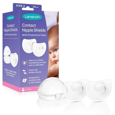 Protetor mamilos Lansinoh Contact Nipple Shield