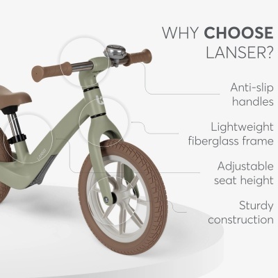 Bicicleta balanceio Kikkaboo Lanser Balance Bike