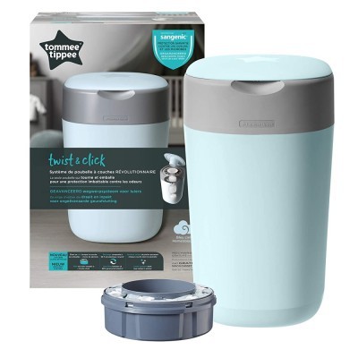 Contentor de fraldas Tommee Tippee Twist & Click Nappy Disposal System Contentor de fraldas Tommee Tippee Twist & Click Nappy Disposal System
