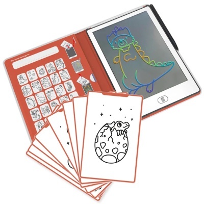 Tablete desenho Dinossauros Kidywolf Kidydraw Mini Dinosaurs drawing tablet