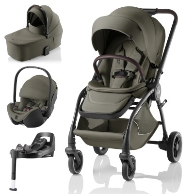 Conjunto passeio Britax Römer Rio Comfort Plus Set travel system