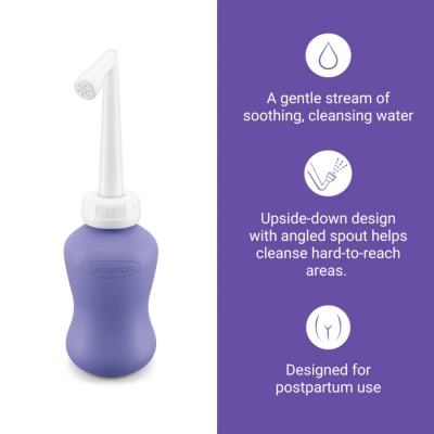 Frasco de Lavagem Perineal Pós-Parto Lansinoh Postpartum Wash Bottle