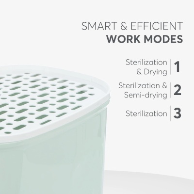 Esterilizador e Secador Kikkaboo Cleo Sterilizer and Dryer