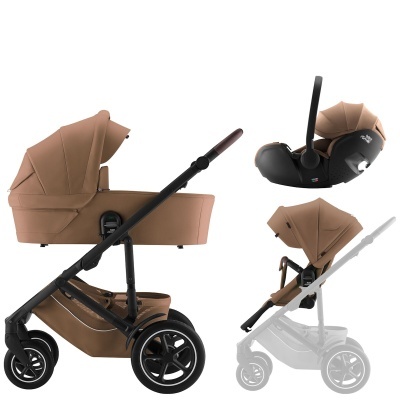 Conjunto passeio trio Britax Römer Smile 5Z Comfort Set Travel System