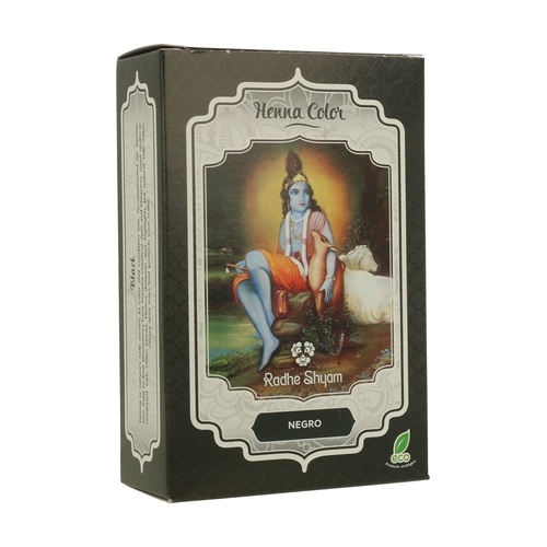 Henna Color Preto Radhe Shyam 100g Henna Color Preto Radhe Shyam 100g