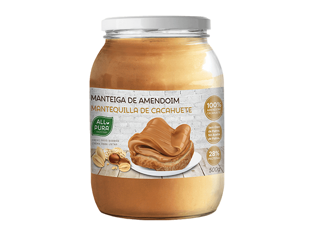 Manteiga de Amendoim All Pura 500g Manteiga de Amendoim All Pura 500g