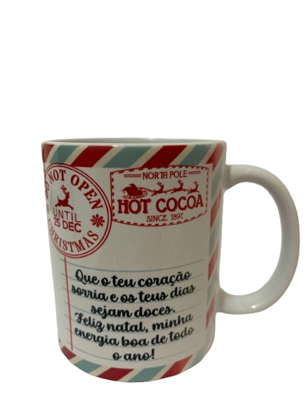Caneca Postal Missão DrinkMe - Natal Caneca Postal Missão DrinkMe - Natal