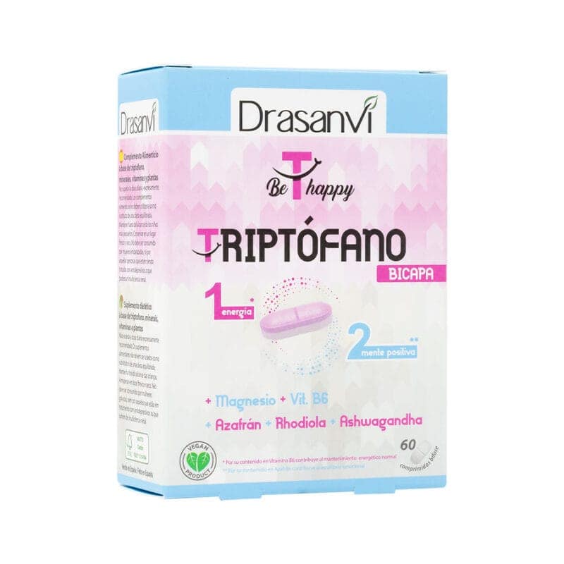 Triptófano Bicapa Drasanvi 60 Comprimidos Triptófano Bicapa Drasanvi 60 Comprimidos