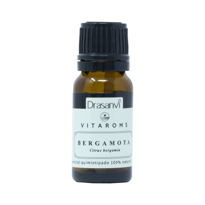 frasco de óleo essencial bergamota Drasanvi