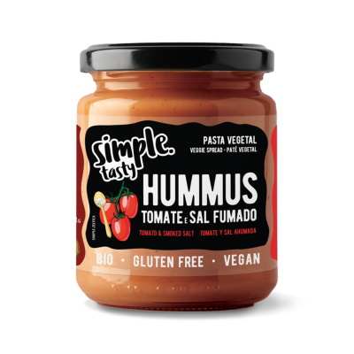 Hummus Tomate e Sal Fumado Simpletasty 230g