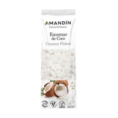 Lascas de Coco Amandín 200g