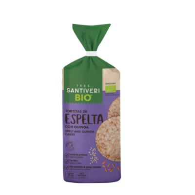 Tortitas de Espelta com Quinoa Santiveri 100g
