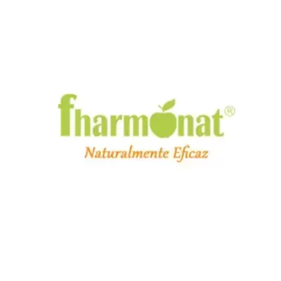 Logótipo Pharmonat com texto 'Naturalmente Eficaz'