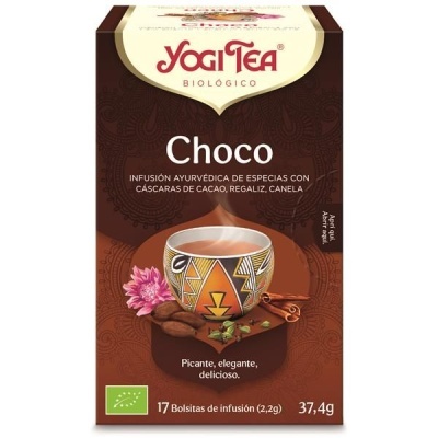 Chocolate Infusão Yogi Tea 17 saquetas
