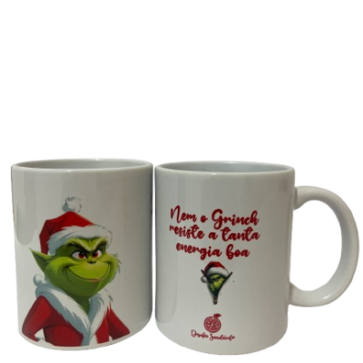 Caneca Grinch Missão DrinkMe - Natal