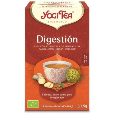 Digestão Infusão Yogi Tea 17 Saquetas