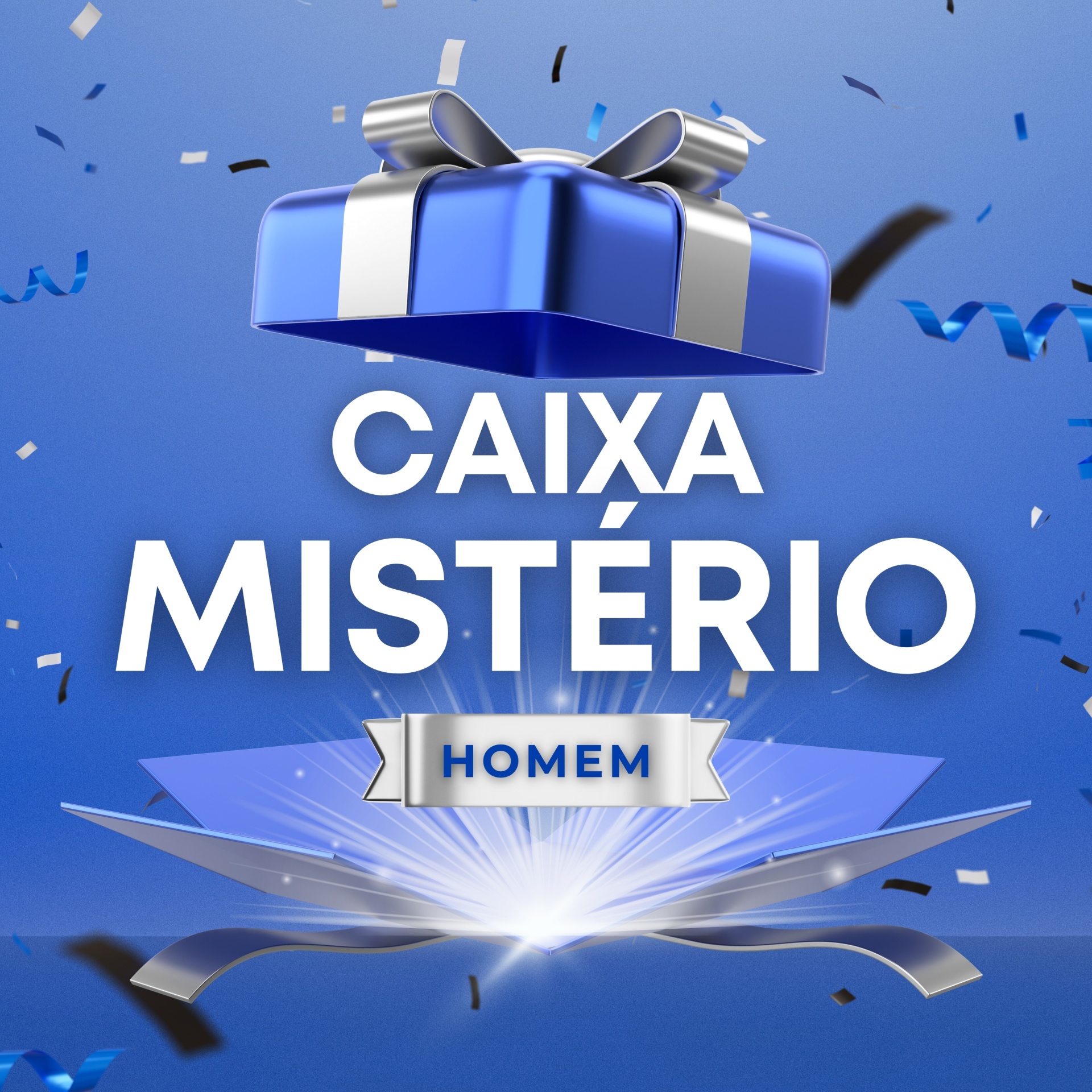 Caixa Mistério – Homem (Tam. S)