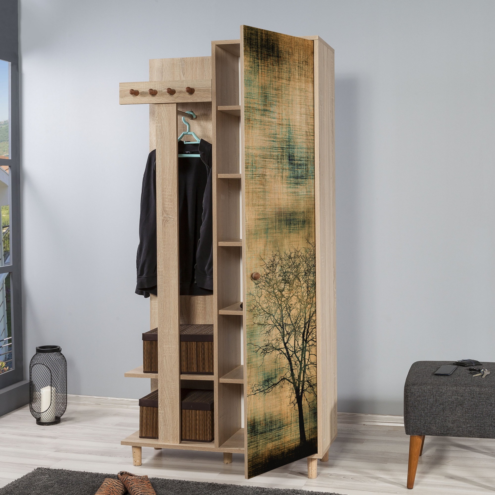 Móvel com porta para entrada - Garmanto