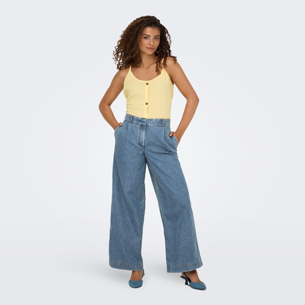 JDY Calças de Ganga