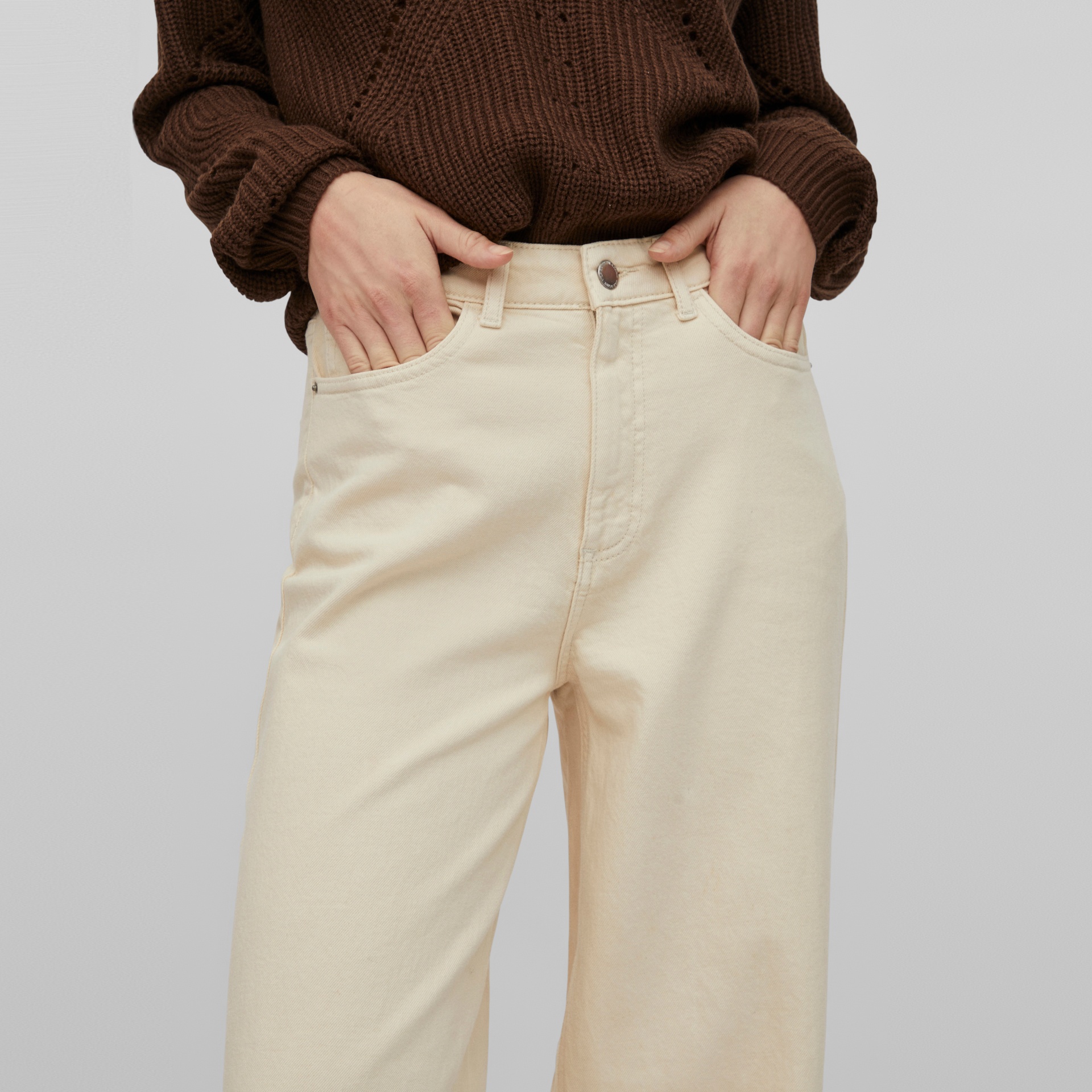 VILA Calças de Ganga