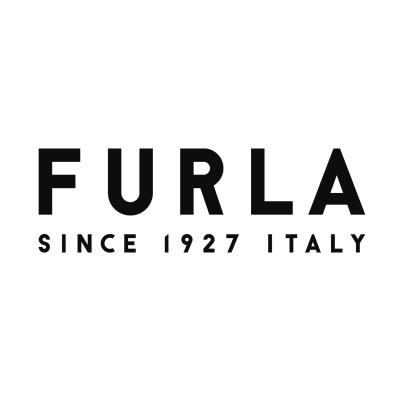 Logótipo da marca FURLA com texto preto sobre fundo branco