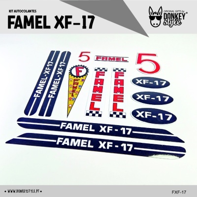 Autocolantes FAMEL XF-17