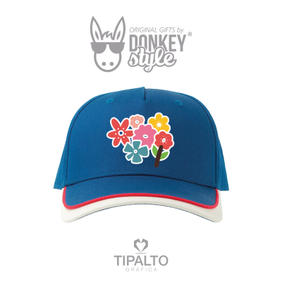 Boné criança - Flores