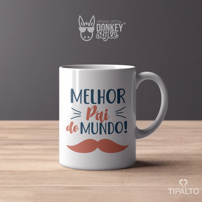O melhor pai do mundo - CANECA