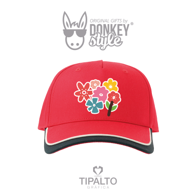 Boné criança - Flores