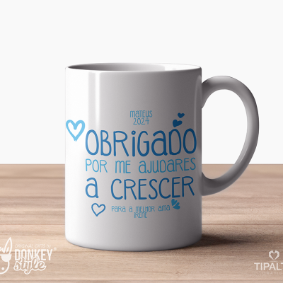 Caneca agradecimento ama