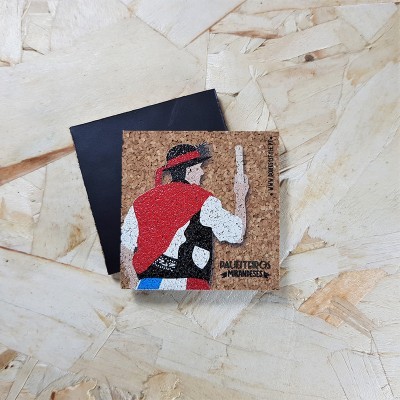 Íman cortiça "Pauliteiros" - cores