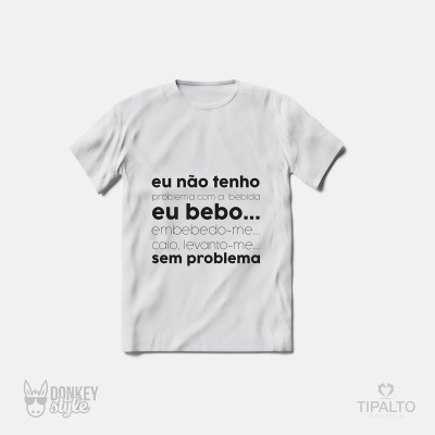 T-shirt - Problema beber