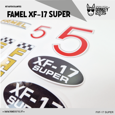 Autocolantes FAMEL XF-17 SUPER