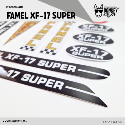 Autocolantes FAMEL XF-17 SUPER
