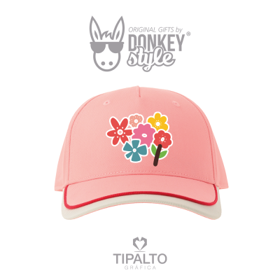 Boné criança - Flores