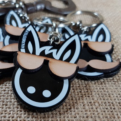 Porta-chaves Donkeystyle "FACES"