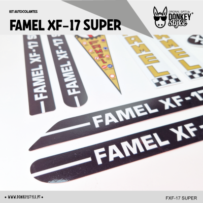 Autocolantes FAMEL XF-17 SUPER