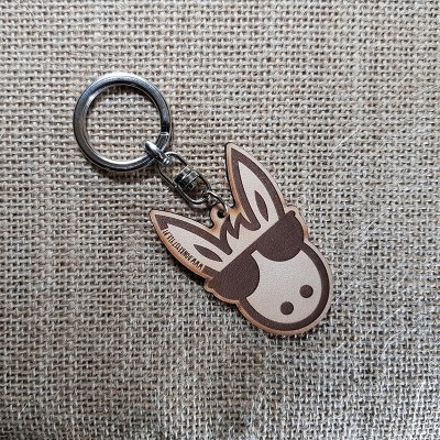 Porta-chaves em pele Donkeystyle