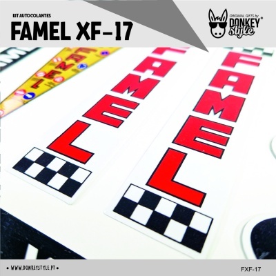 Autocolantes FAMEL XF-17