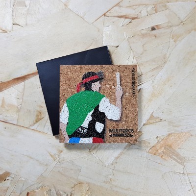 Íman cortiça "Pauliteiros" - cores