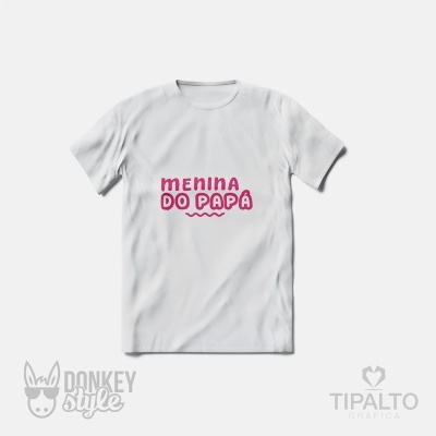 T-shirt Criança - Menina do Papá
