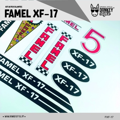 Autocolantes FAMEL XF-17