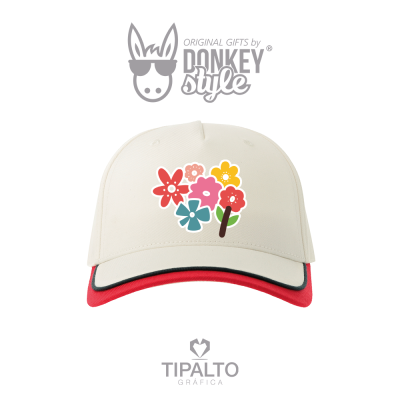 Boné criança - Flores