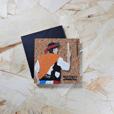 Íman cortiça "Pauliteiros" - cores