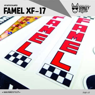 Autocolantes FAMEL XF-17